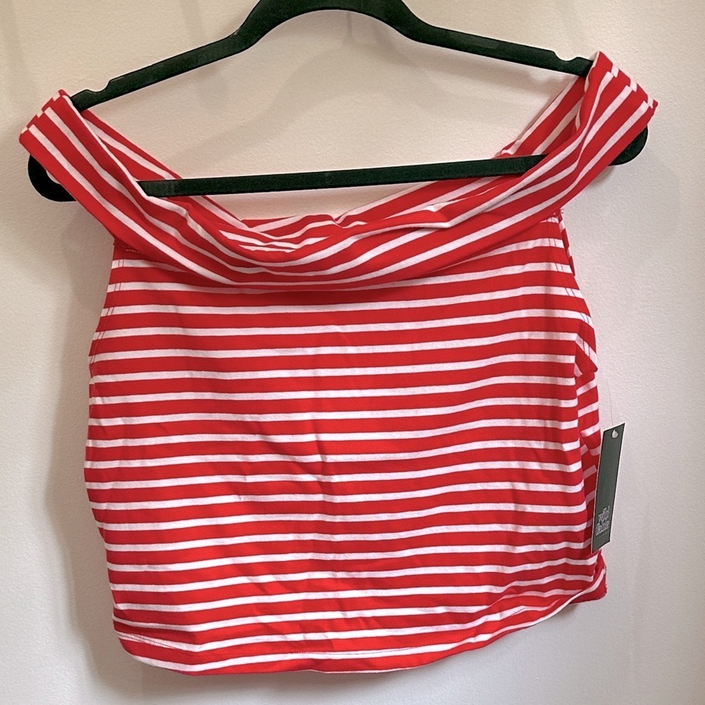 NWT Wild Fable Stripped Shirt - Picture 1 of 5